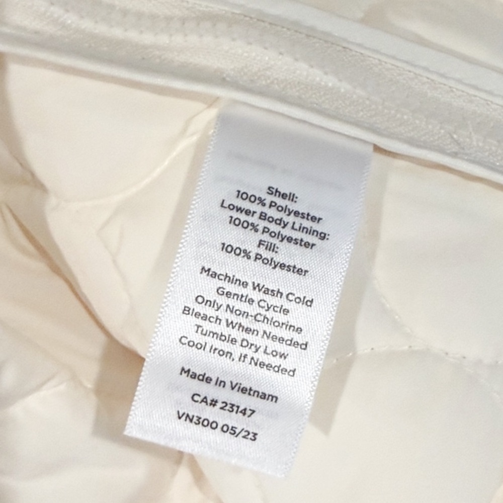 Talbots Cozy Sherpa Quilted Jacket - Picture 10 of 12